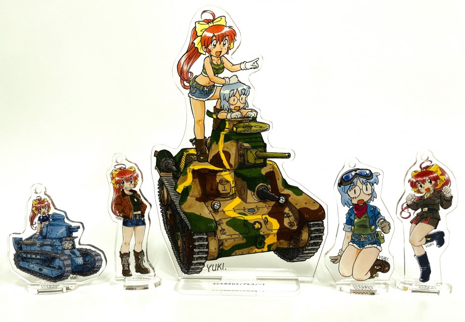 ぺりこちゃん」アクリルスタンド5個セット｜その他｜商品紹介